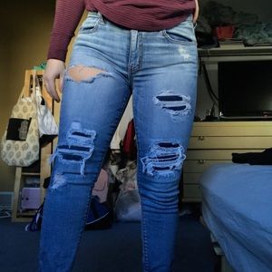 AEO High Rise Jegging Crop